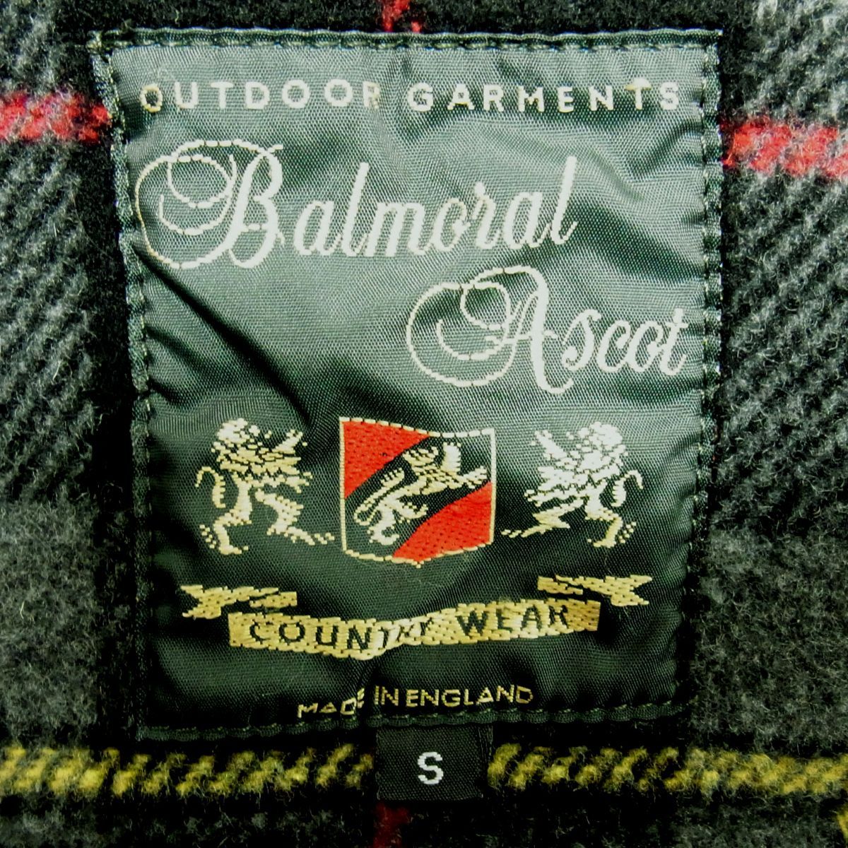 高級 イングランド製 BALMORAL ASCOT バルモラル スコット ショート 