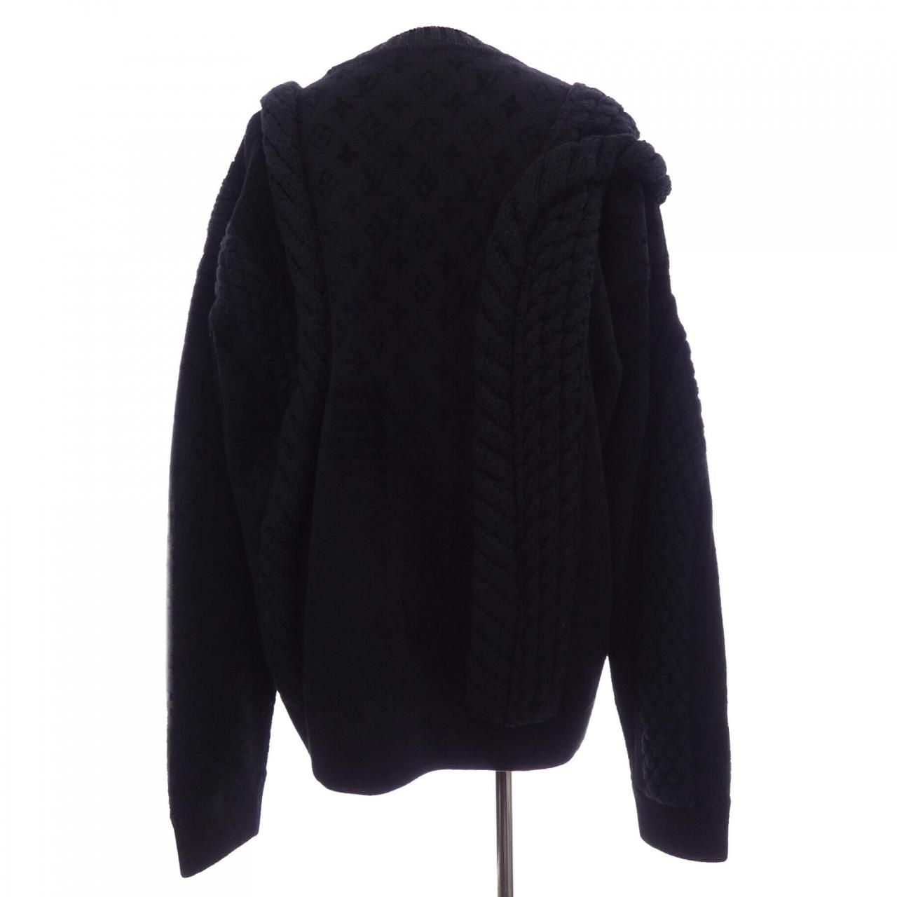 ルイヴィトン LOUIS VUITTON チャンキーウールブレンド ケーブルカーディガン カーディガン