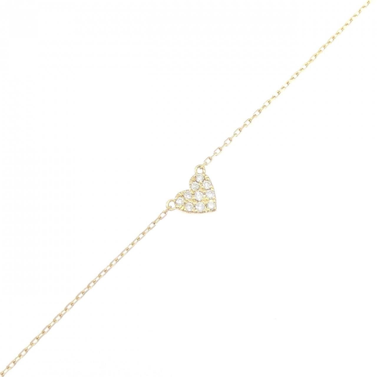 アーカー ハートパヴェ ブレスレット 0.05 CT