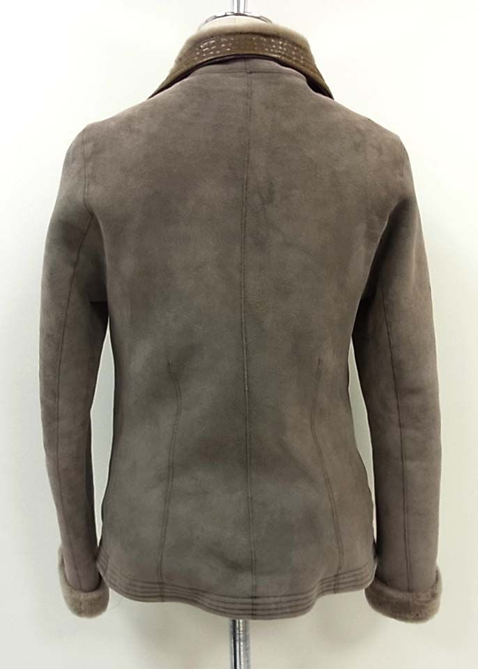 ◆PREMISE FOR theory luxe ムートンジャケット 羊革 USA製 冬物 セオリー リュクス レディース ◇PREMISE FOR theory luxe ムートンジャケット 羊革 USA製 冬物
