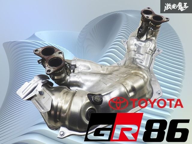 内部の崩れなし】純正 ZN8 GR86 ハチロク FA24 エキマニ エキゾースト