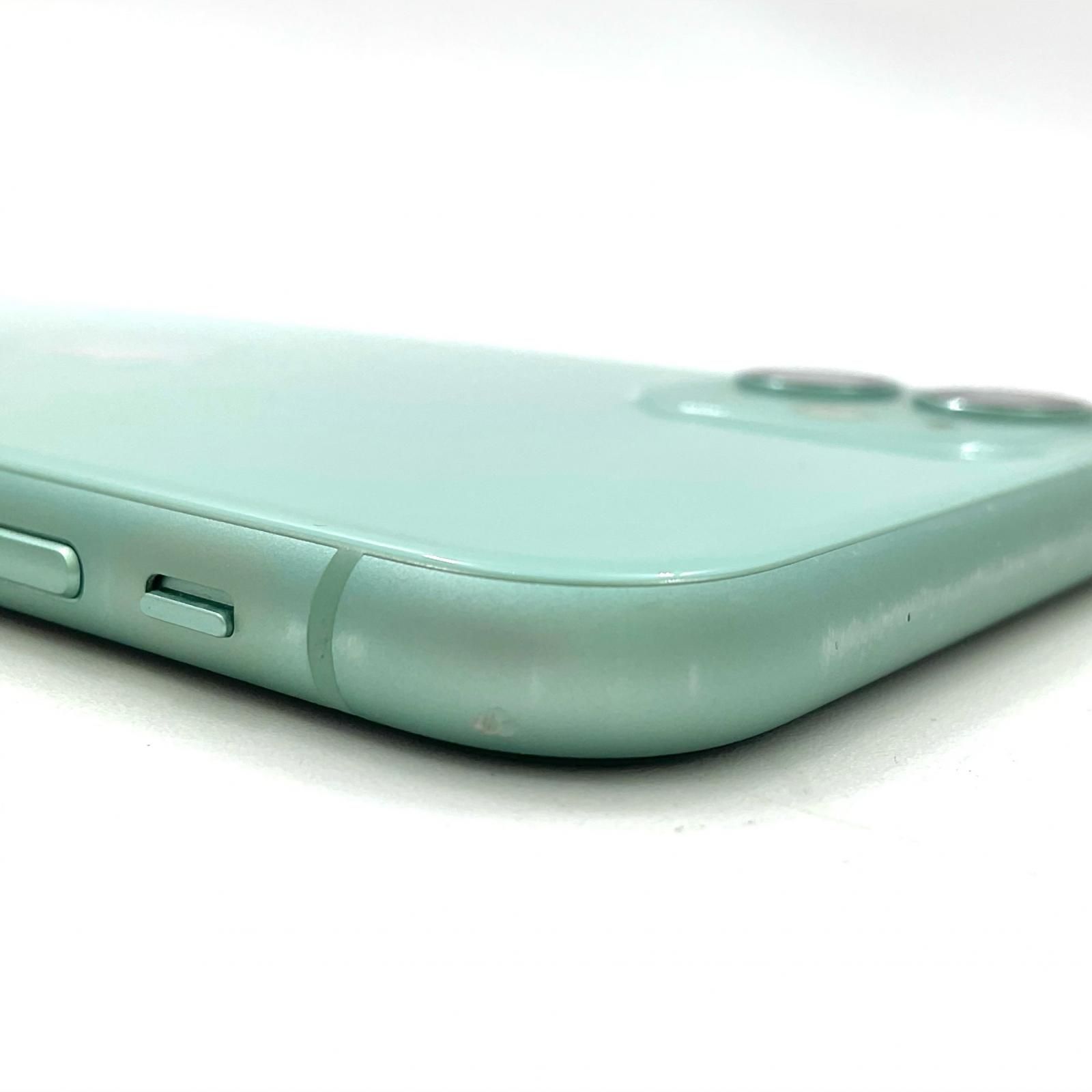 iPhone 11 128GB グリーン docomo SIMフリー 白ロム 動作確認済 80