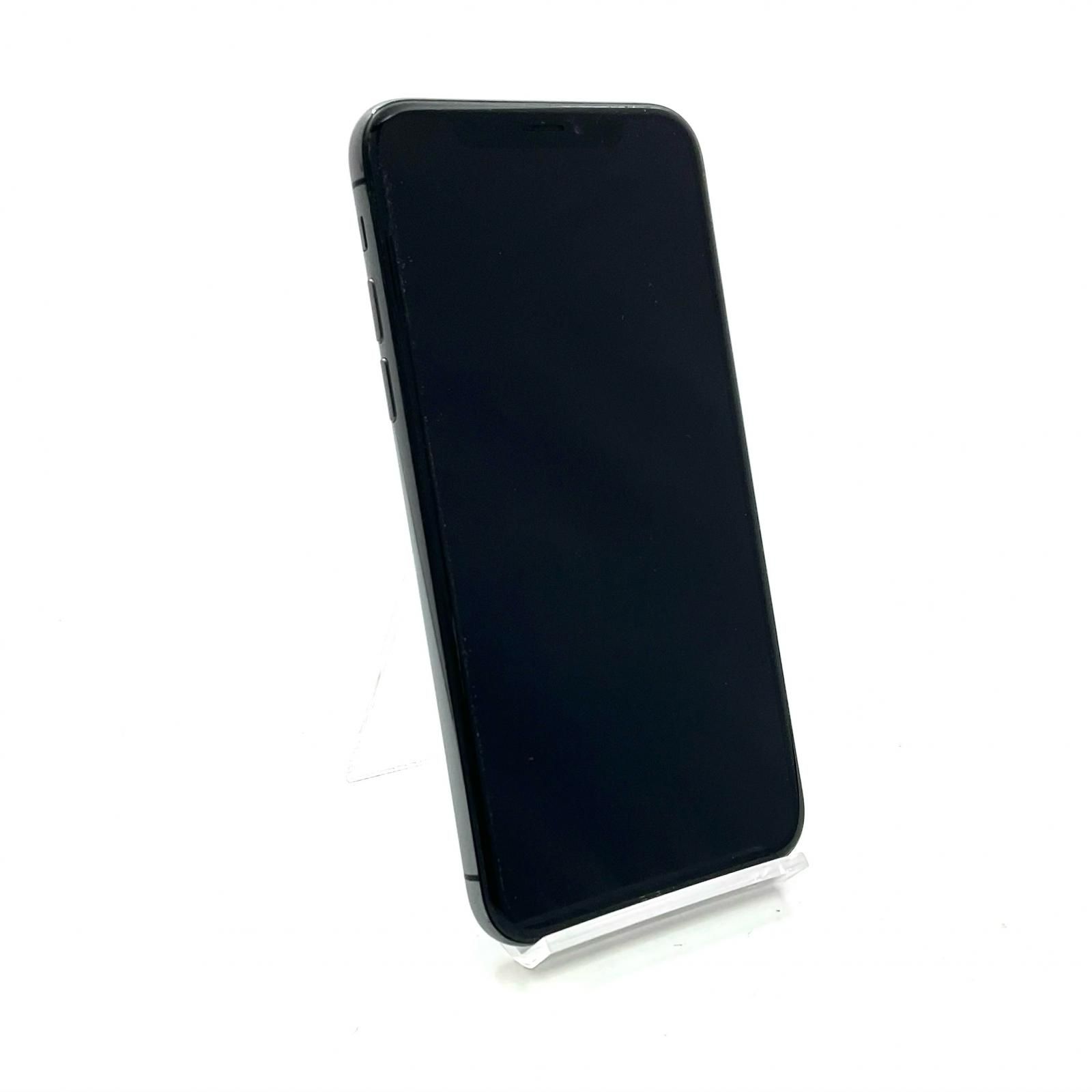 iPhone XS 64GB スペースグレイ au 白ロム 動作確認済 75%【全額返金 