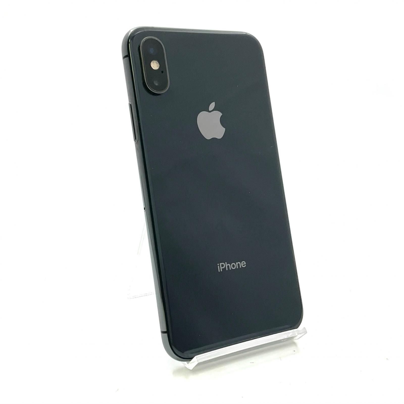 iPhone XS 64GB スペースグレイ au 白ロム 動作確認済 75%【全額返金 