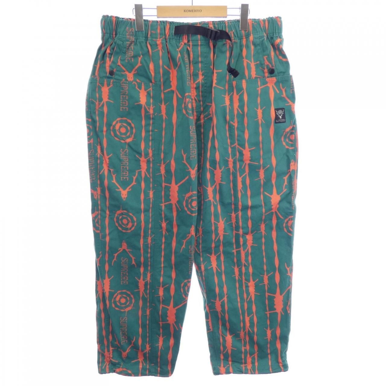 シュプリーム SUPREME SOUTH 2 WEST 8 パンツ