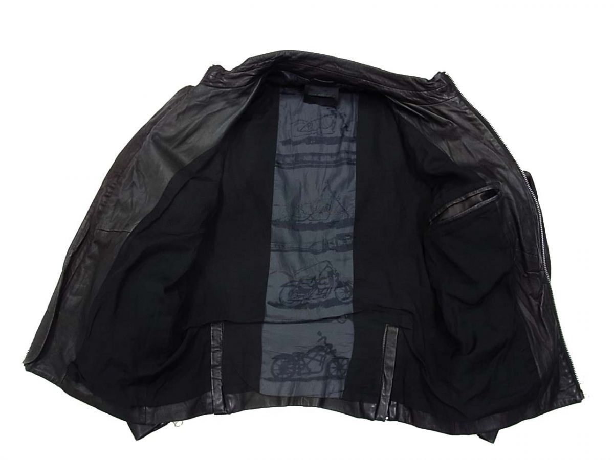 ◇DIESEL BLACKGOLD ディーゼルブラックゴールド ラムレザー