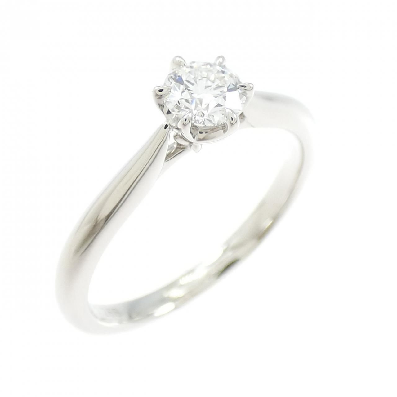 PT 950 ダイヤモンド リング 0 288 CT D VVS 2 3 EXT H C