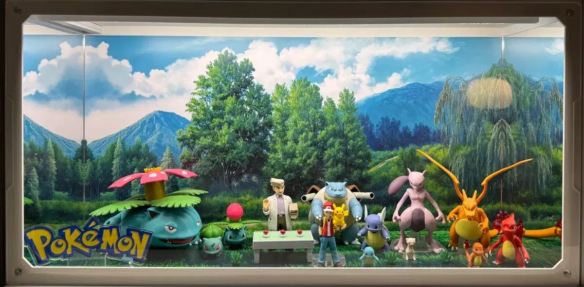 ポケットモンスター スケールワールド カントー 1弾 オーキド博士 セット フィギュアフィールド 装飾