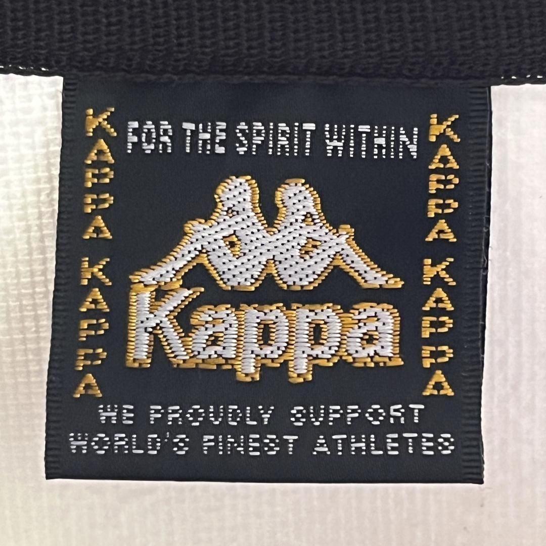 90s Kappa トラックジャケット 刺繍ロゴ ワンポイント 切替 90s