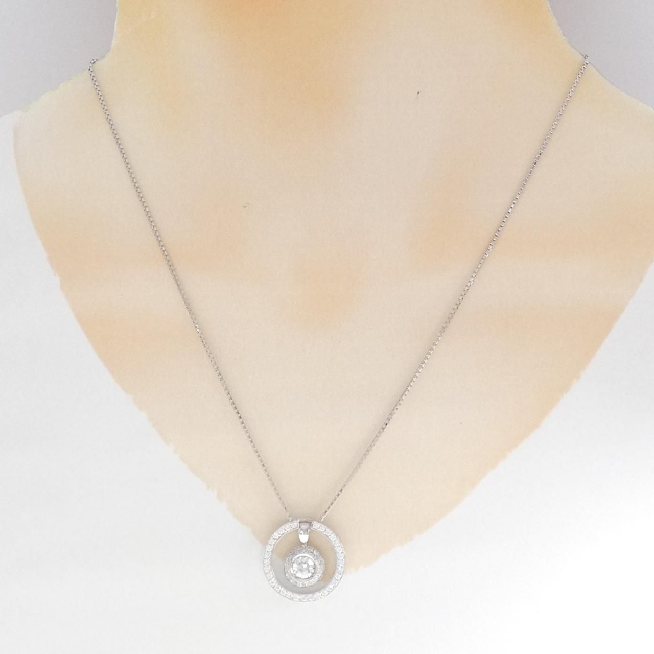 PT900/PT850 2WAY ダイヤモンド ネックレス 0.510CT H VS2 Good - メルカリ