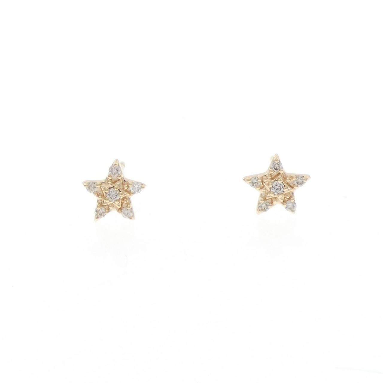 ノジェス ダイヤモンド ピアス 0.04 CT