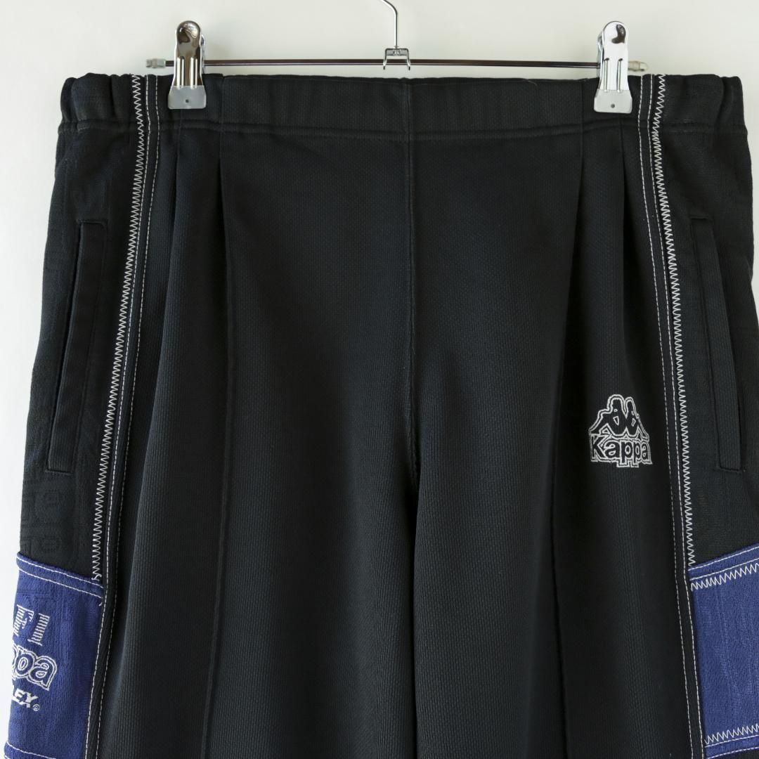 90s Kappa トラックパンツ ジャージ 刺繍ロゴ ワンポイント ステッチ