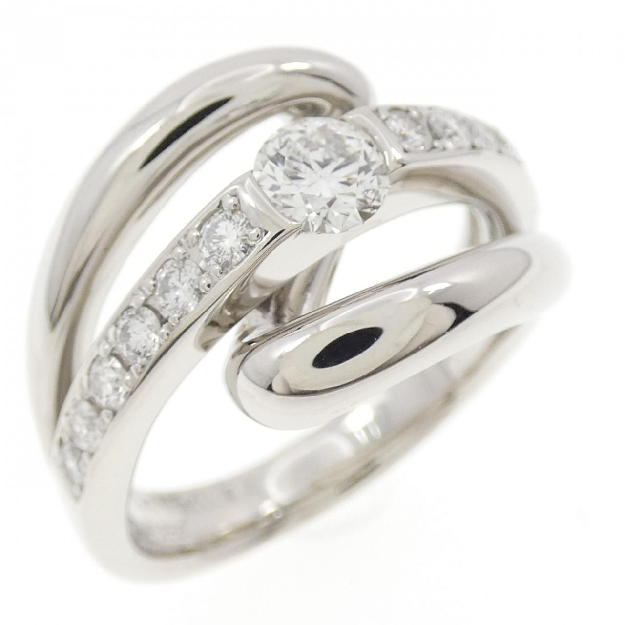 PT 950 ダイヤモンド リング 0.55 CT