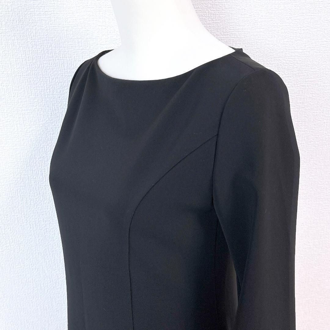 美品】 FOXEY NEW 最新 YORK 長袖ワンピース 袖シアーレース 38 FOXEY