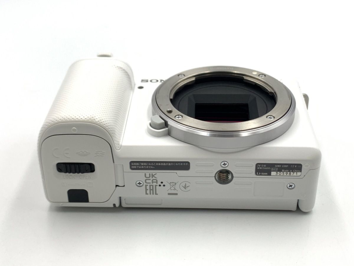 中古】 【良品】 ソニー VLOGCAM ZV-E10 ボディ ホワイト - メルカリ