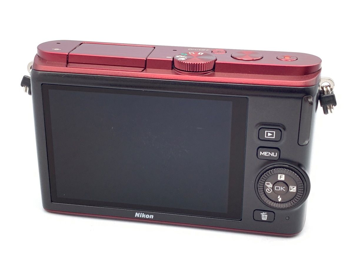中古】 【良品】 ニコン Nikon 1 J3 ボディ レッド - メルカリ