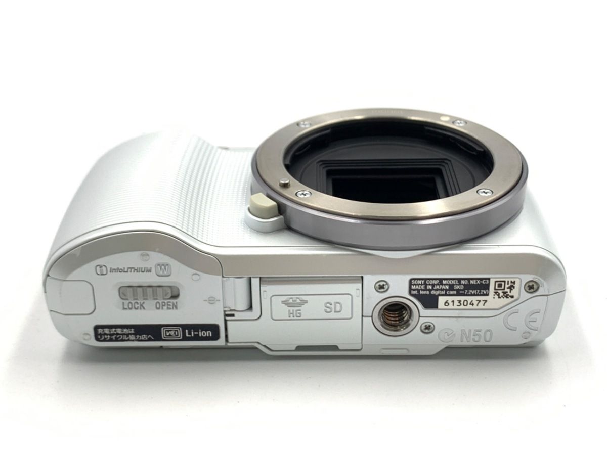 中古】 【並品】 ソニー α NEX-C3 ボディ ホワイト - メルカリ