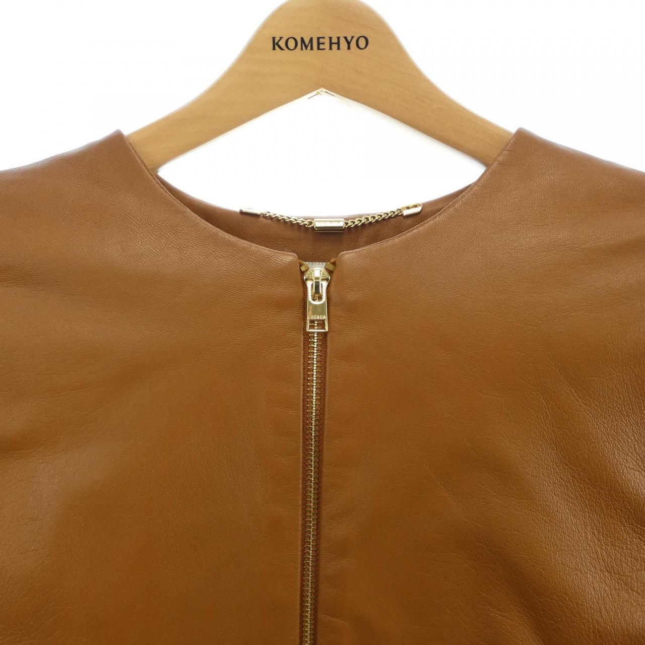 エスカーダスポート ESCADA SPORT レザージャケット - メルカリ