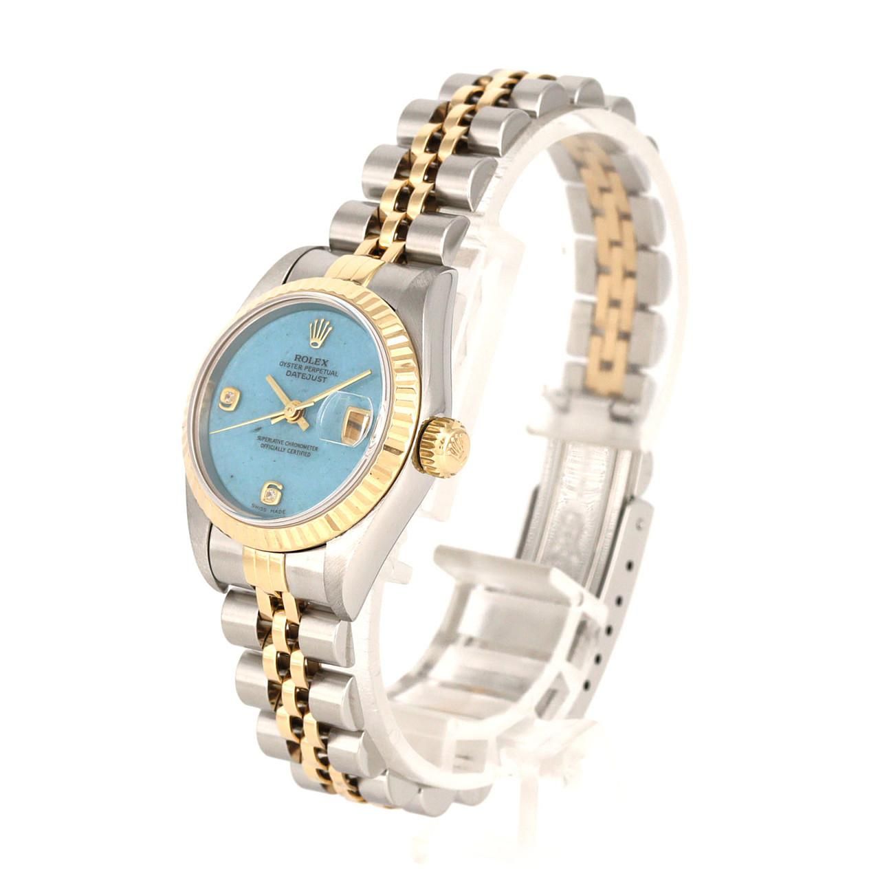 ロレックス デイトジャスト 79173 2BR SSxYG 自動巻 A番 - メルカリ