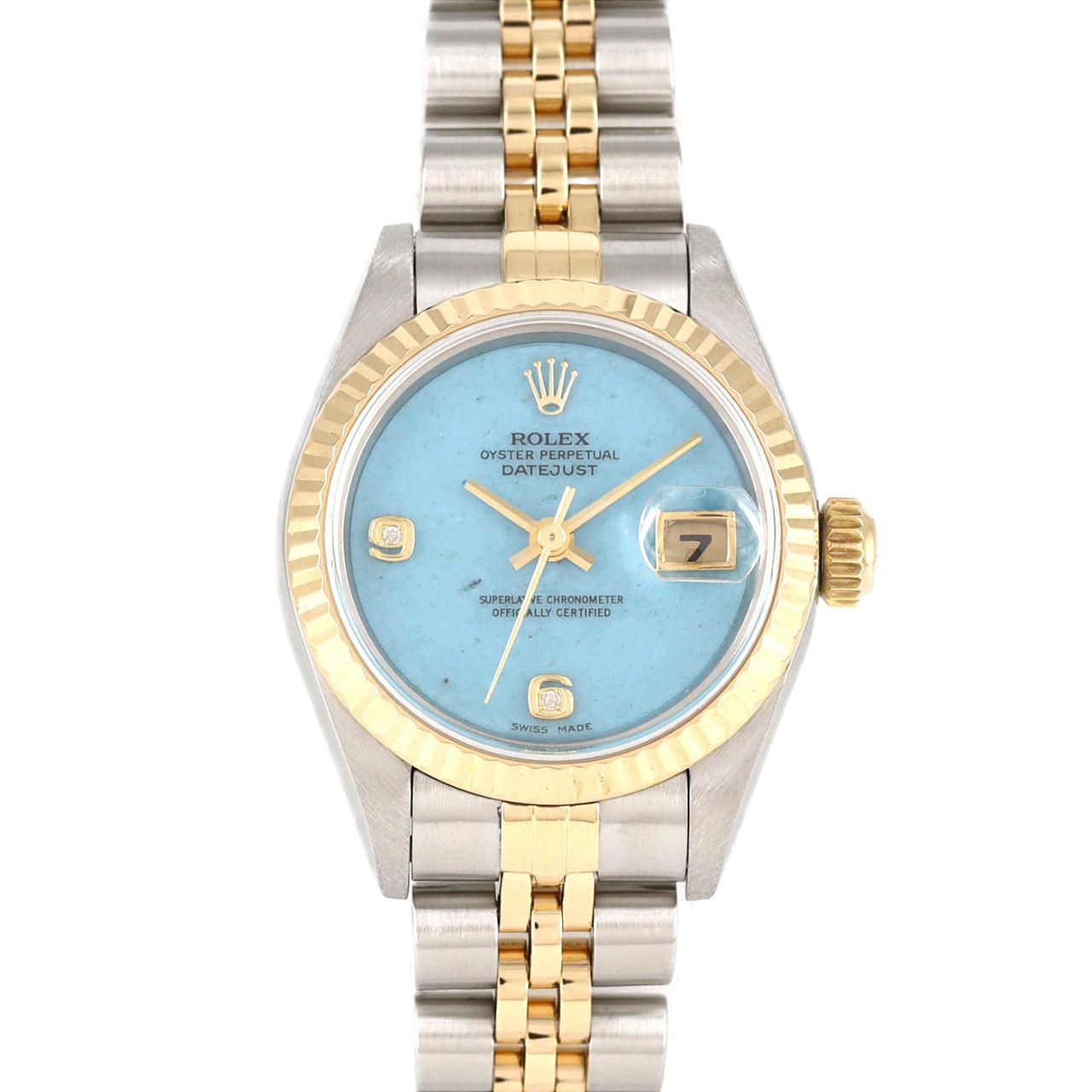 ロレックス デイトジャスト 79173 2BR SSxYG 自動巻 A番 - メルカリ