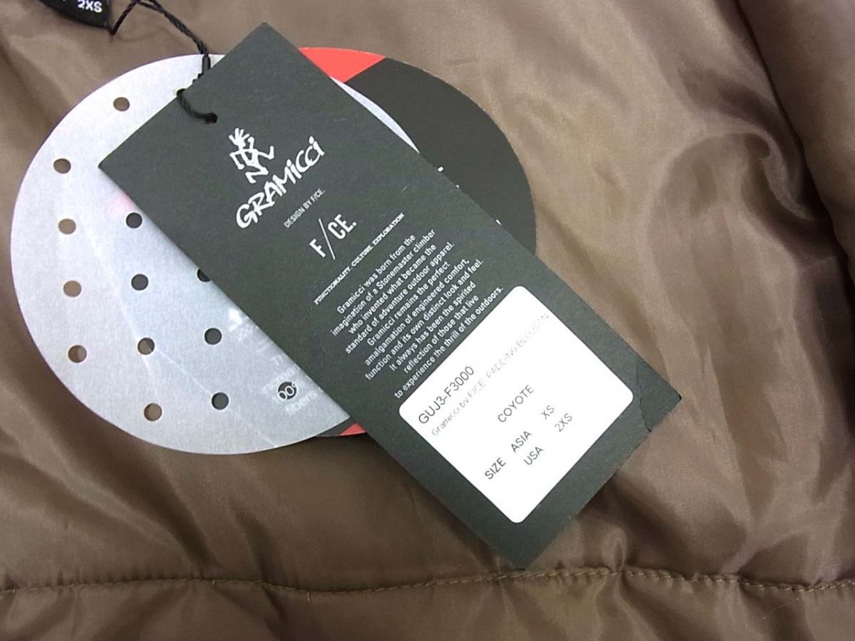 新品 定価41,800円◇GRAMiCCi×F/CE ミリタリーパディングブルゾン 23AW