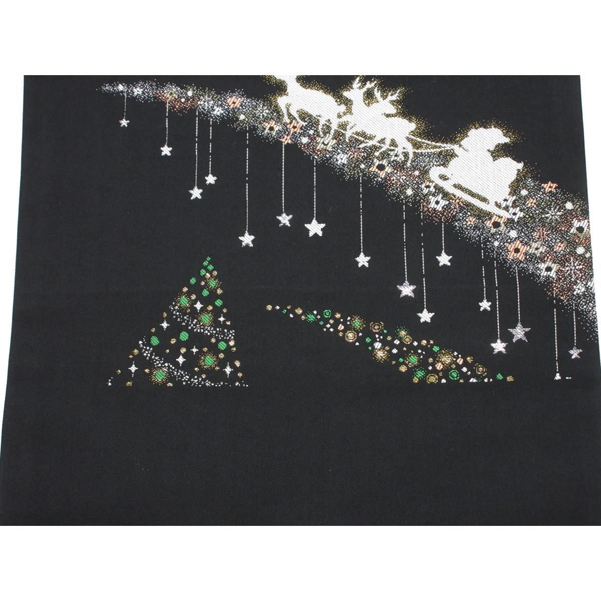 クリスマス　名古屋帯 未使用品】名古屋帯 クリスマス - メルカリ