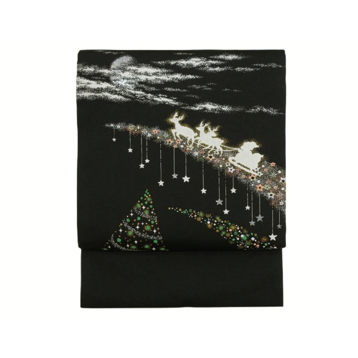 未使用品】名古屋帯 クリスマス - メルカリ