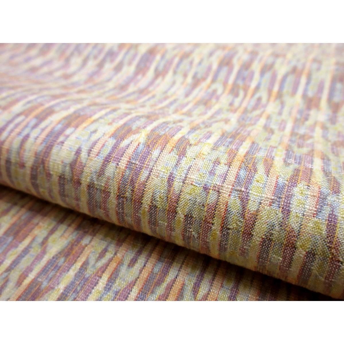 未使用品】単衣 紬織 絞り加工 - メルカリ