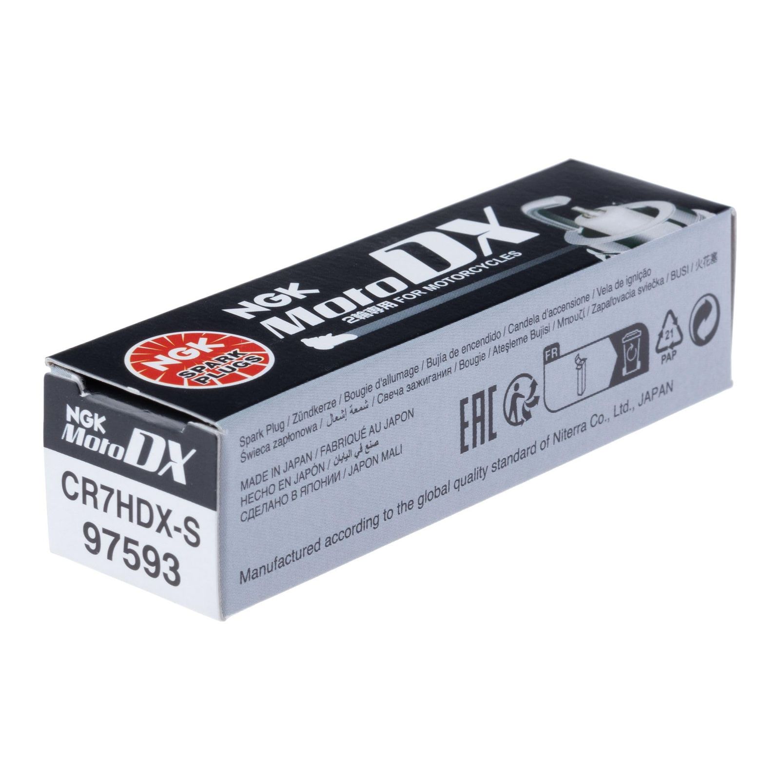 新品 日本特殊陶業(NGK) 2輪用スパークプラグ MotoDXプラグ 【97593