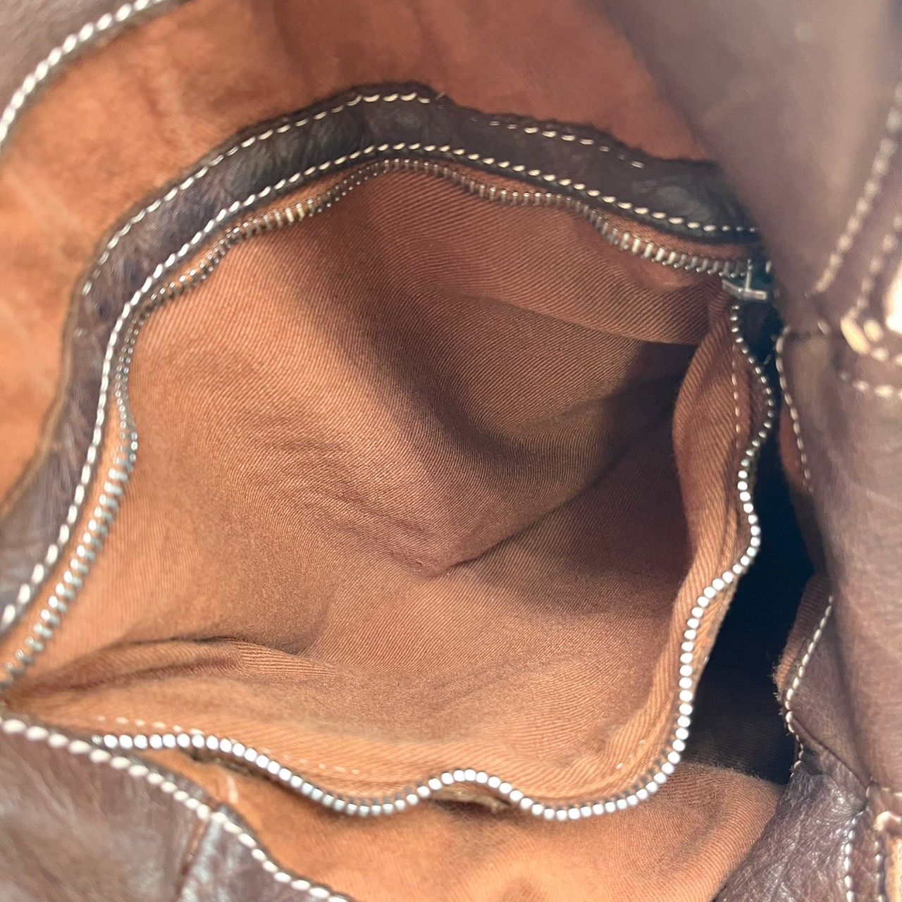 良品】 sissirossi Y2K 2way mulch pocket brown leather belt 