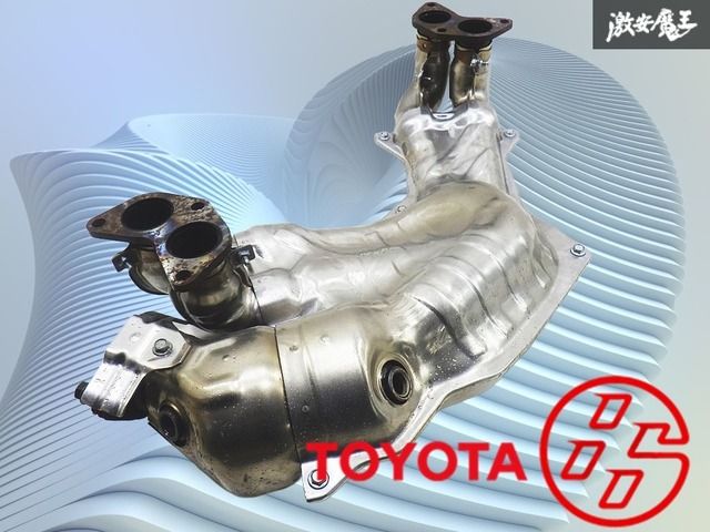 【BRZ/86 ZC6/ZN6 】後期純正エキゾーストマニホールド段付き加工済み 内部の崩れなし】純正 ZN6 86 ハチロク / ZC6 BRZ 後期 FA20 エキマニ