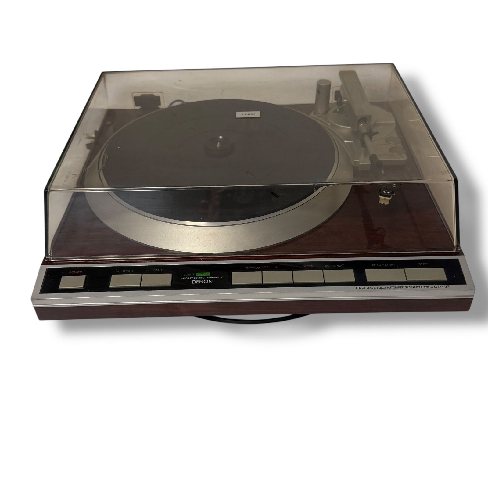 動作品 カートリッジ付 DENON デノン DP 45 F DL 60 レコードプレーヤー ターンテーブル