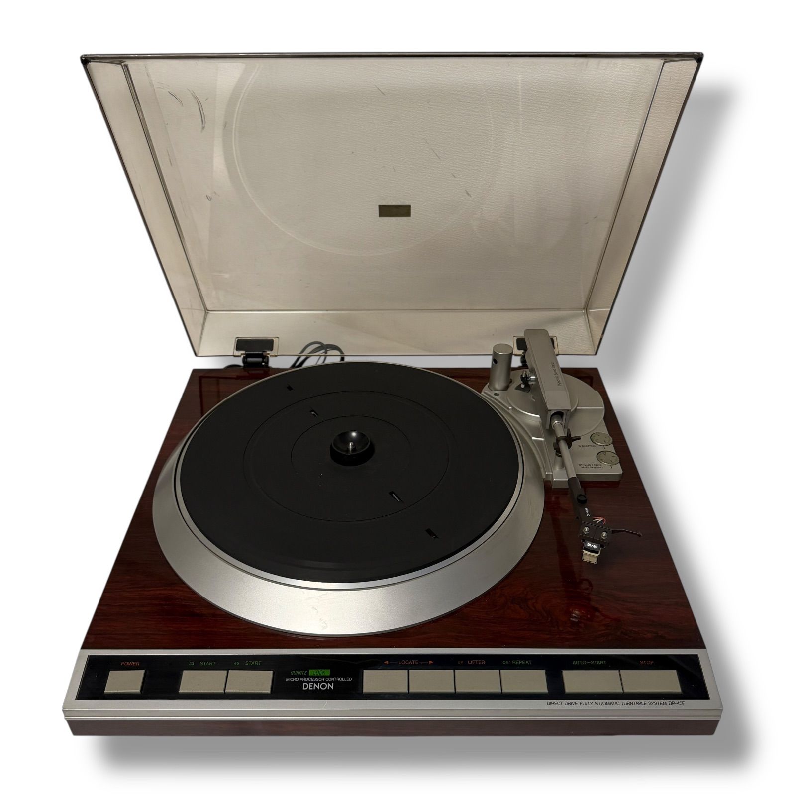 動作品、カートリッジ付】DENON デノン DP-45F DL-60 レコード
