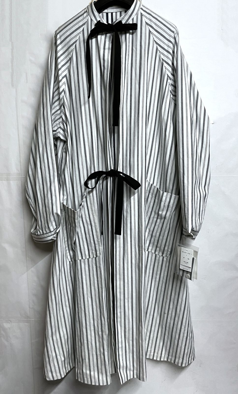 Yohji Yamamoto Y's｜ヨウジヤマモト ワイズ ストライプ ノーカラー