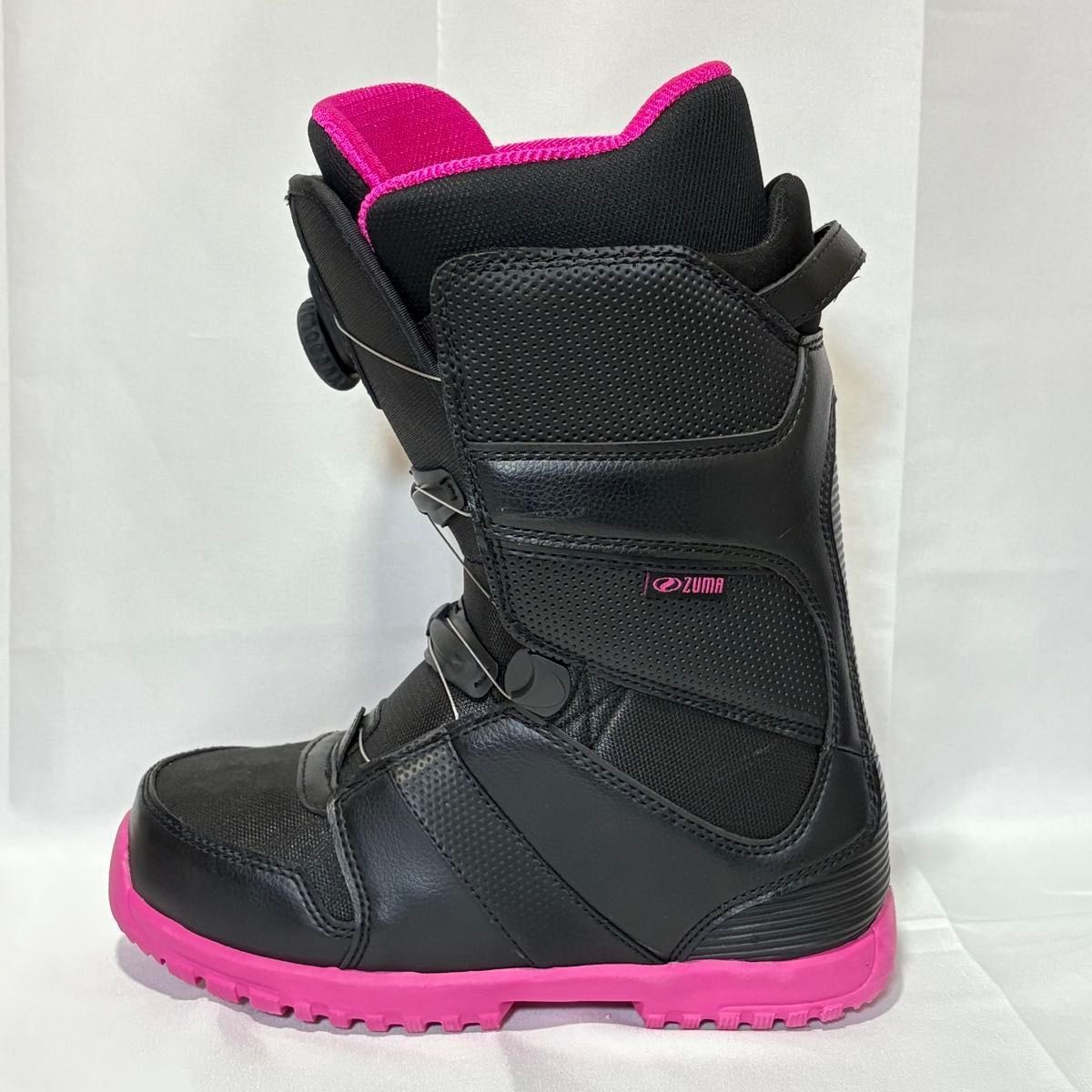 zuma ツマ スノーボード ブーツ ブラック ピンク 25cm レディース atop