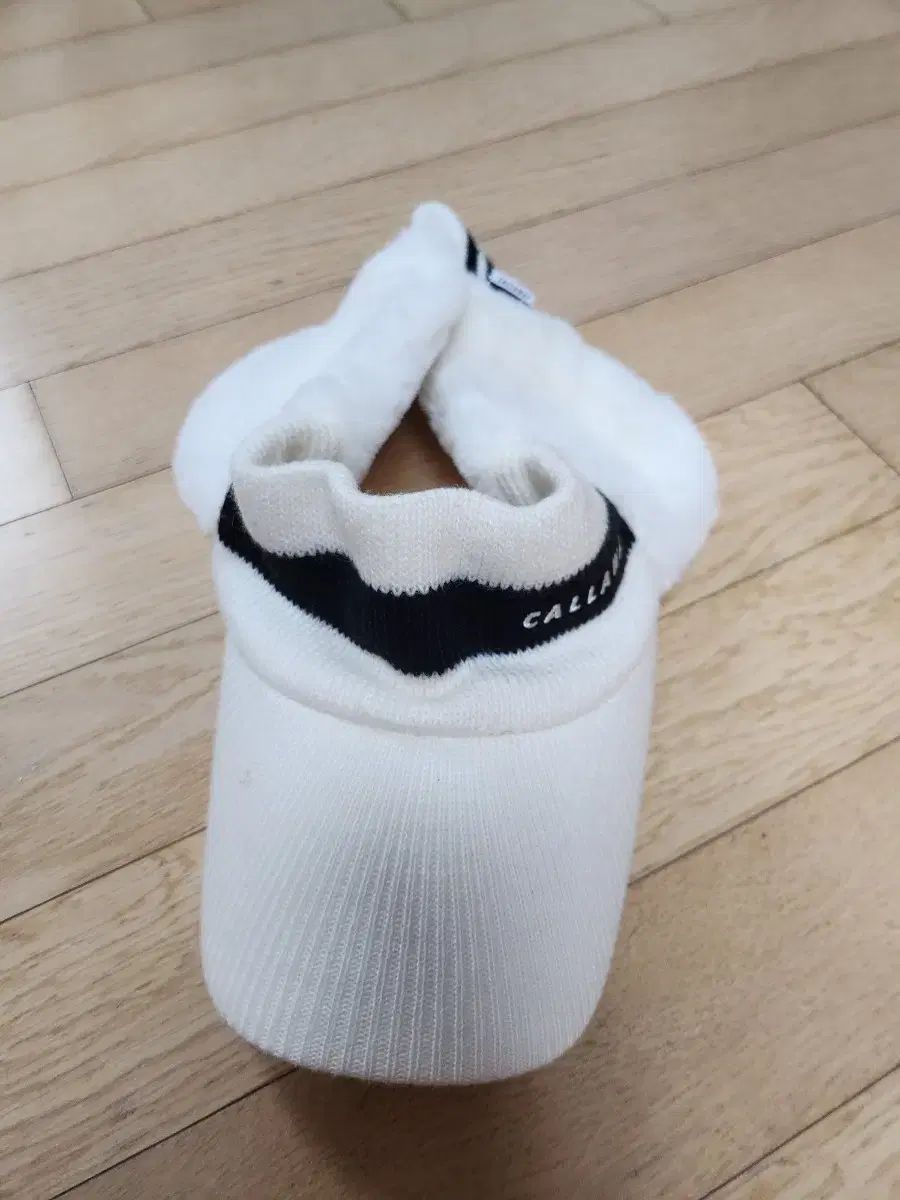 キャロウェイ レディース ニット サンキャップ 白