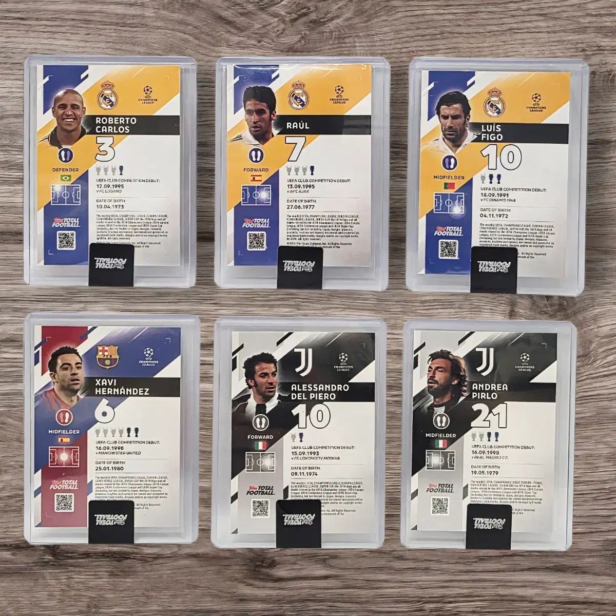 トップス ル バルサ ユベントス レジェンド 6人 99