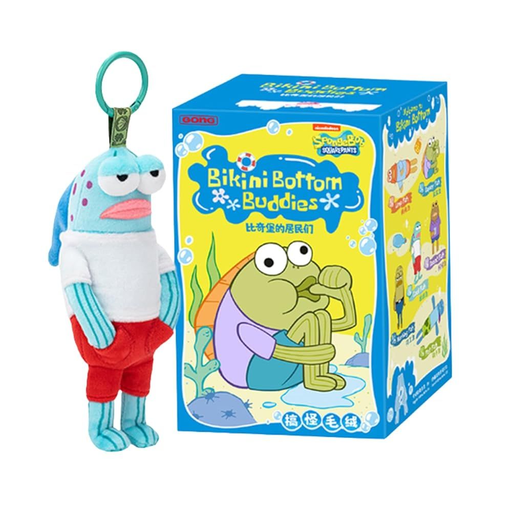 【未開封】ポップマートBikini Bottom Buddies 3個セット 単品 正規品・未開封】POPMART SpongeBob Bikini Bottom Buddies