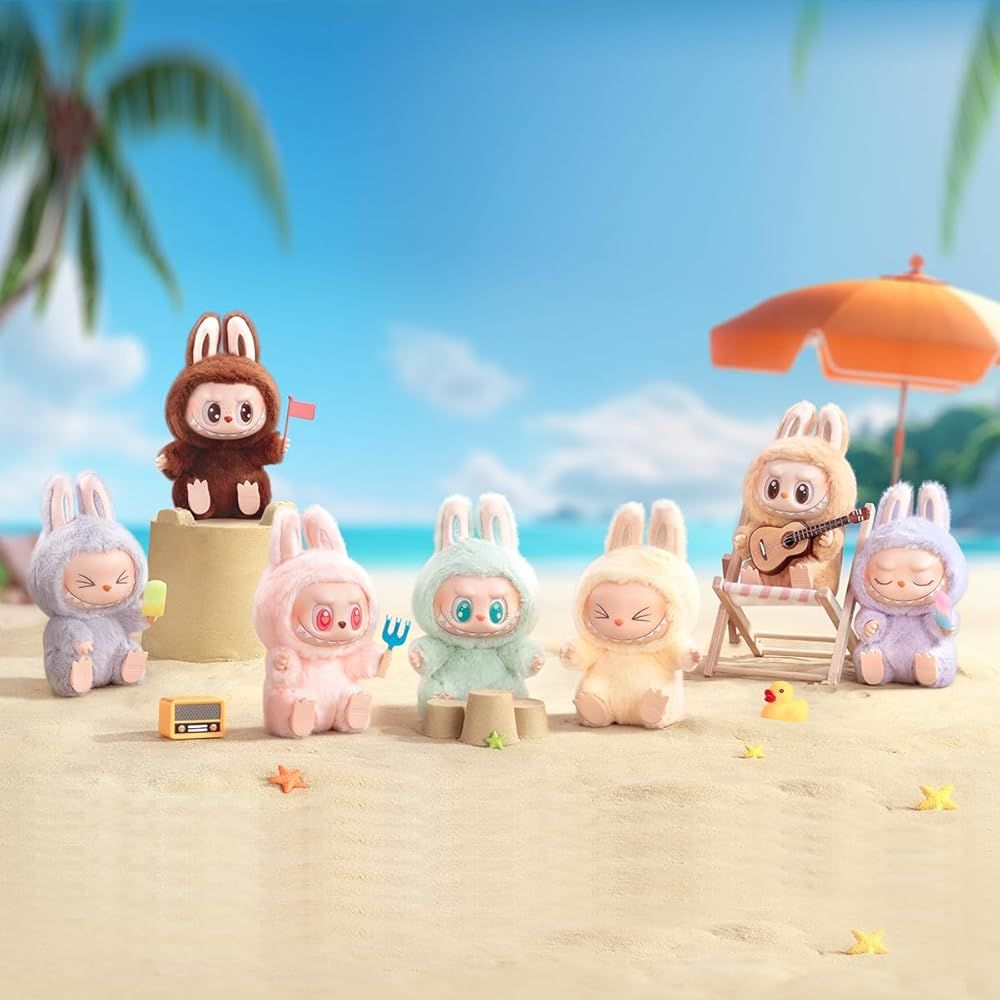  POP MART THE - Have a Seat Vinyl Plush Blind Box 3ピース その他 おもちゃ