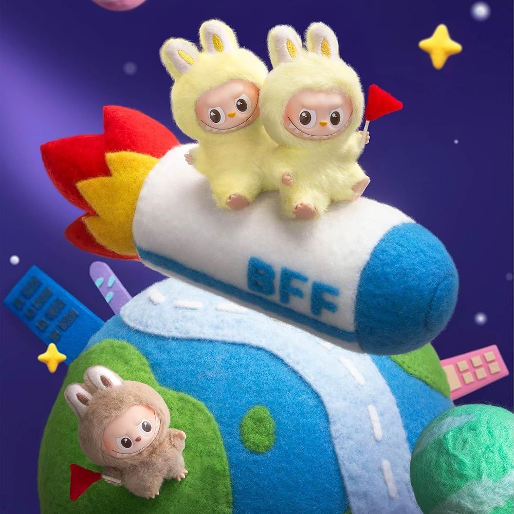 POP MART The Monster PIN for Loveシリーズ - ビニールプラッシュ