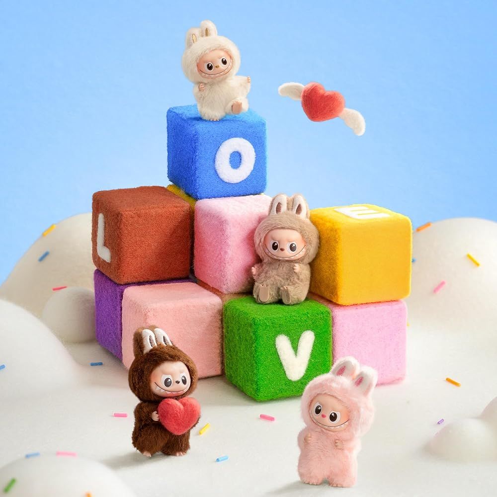 POP MART The Monster PIN for Loveシリーズ - ビニールプラッシュ