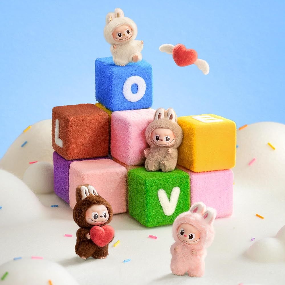 POP MART The Monster PIN for Loveシリーズ - ビニールプラッシュ