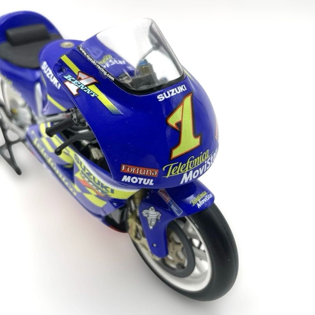 ミニチャンプス 1/12 スズキRGV-Gamma Telefonica Movistar Suzuki