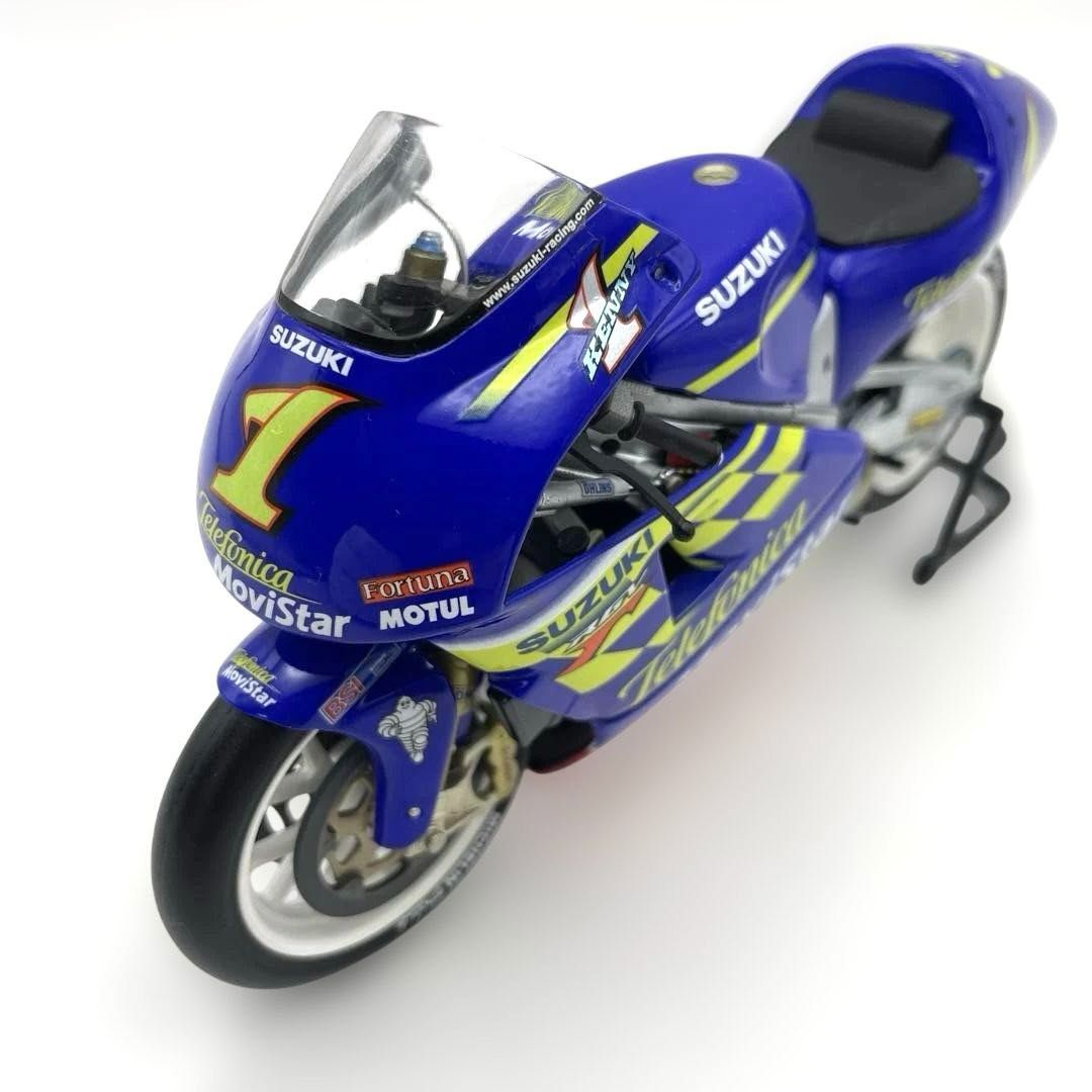 ミニチャンプス 1/12 スズキRGV-Gamma Telefonica Movistar Suzuki