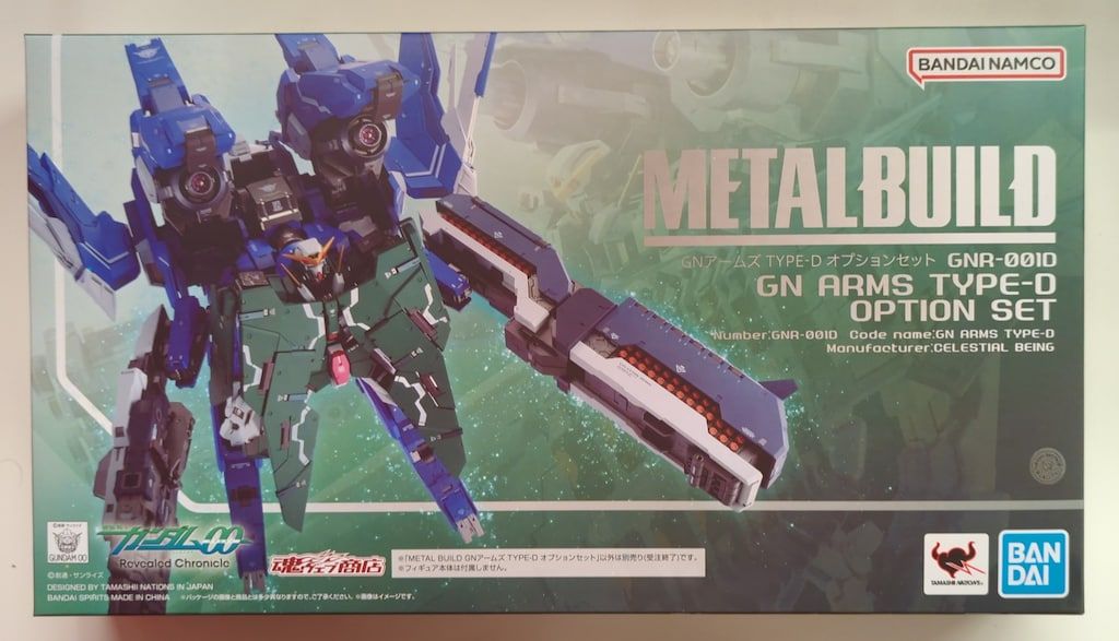 BANDAI SPIRITS METAL BUILD 機動戦士ガンダム00 GNアームズ TYPE-D