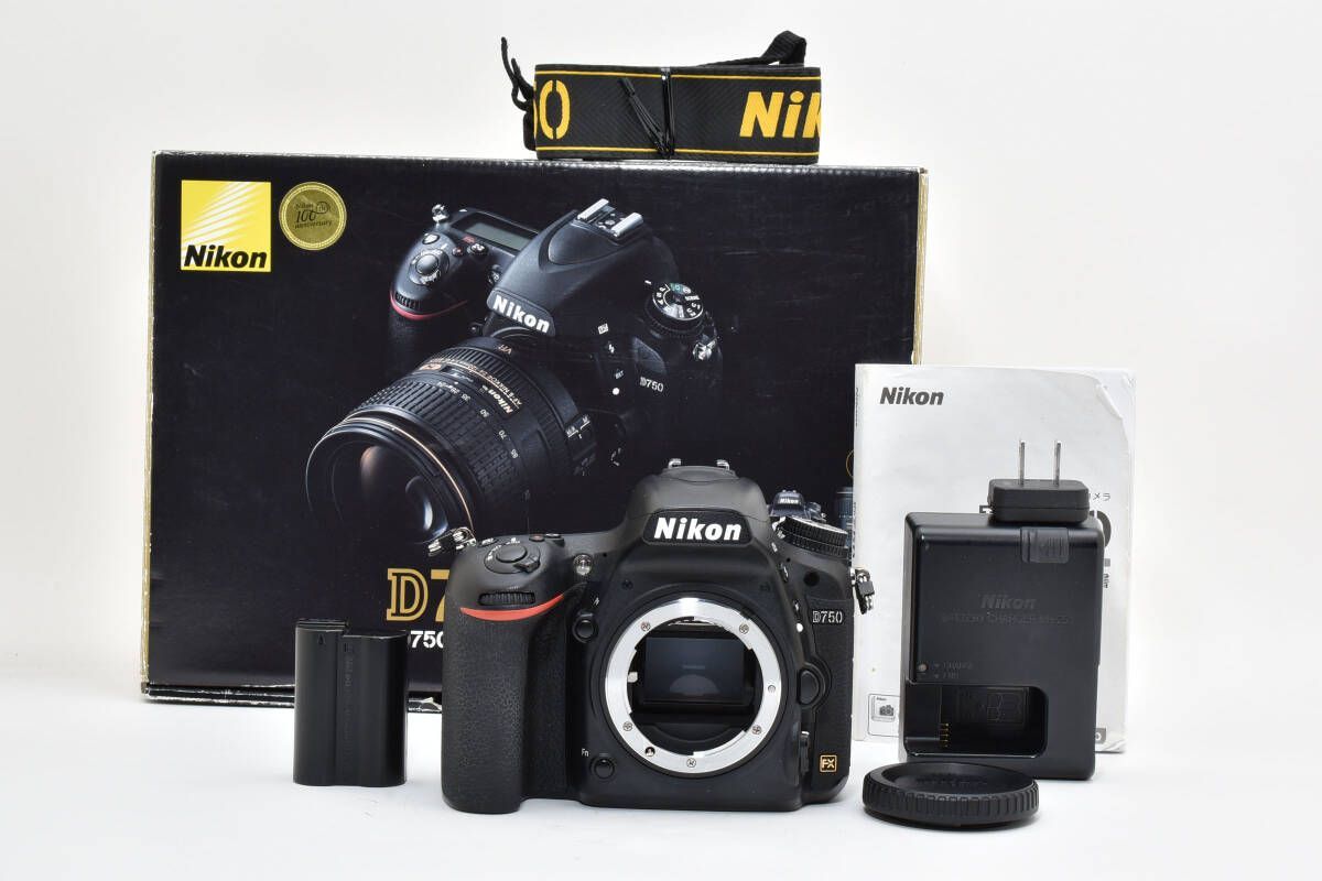 ☆極上美品☆《ショット数12,777回》ニコン NIKON D750 ボディ 箱付