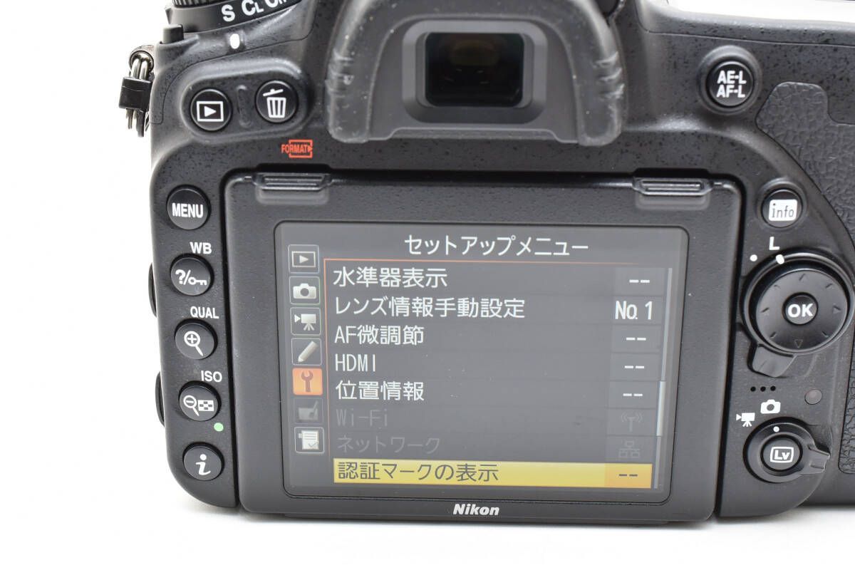 ☆極上美品☆《ショット数12,777回》ニコン NIKON D750 ボディ 箱付