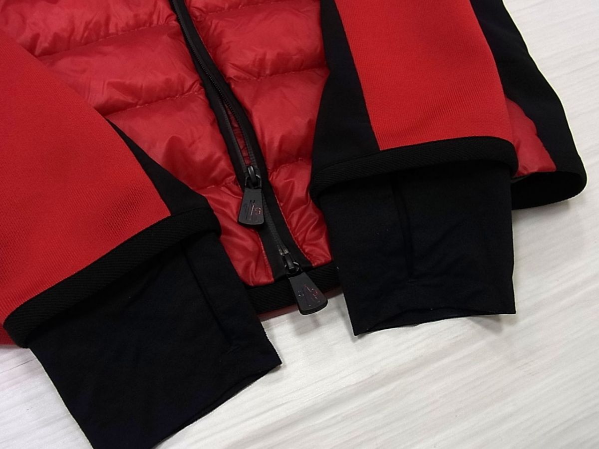 ☆MONCLER GRENOBLE 21AW CARDIGAN グルノーブル ハイブリッド ニット ダウンジャケット ライトダウン切替 フード付き アームウォーマー付 ☆MONCLER GRENOBLE 21AW CARDIGAN グルノーブル ハイブリッド ニット