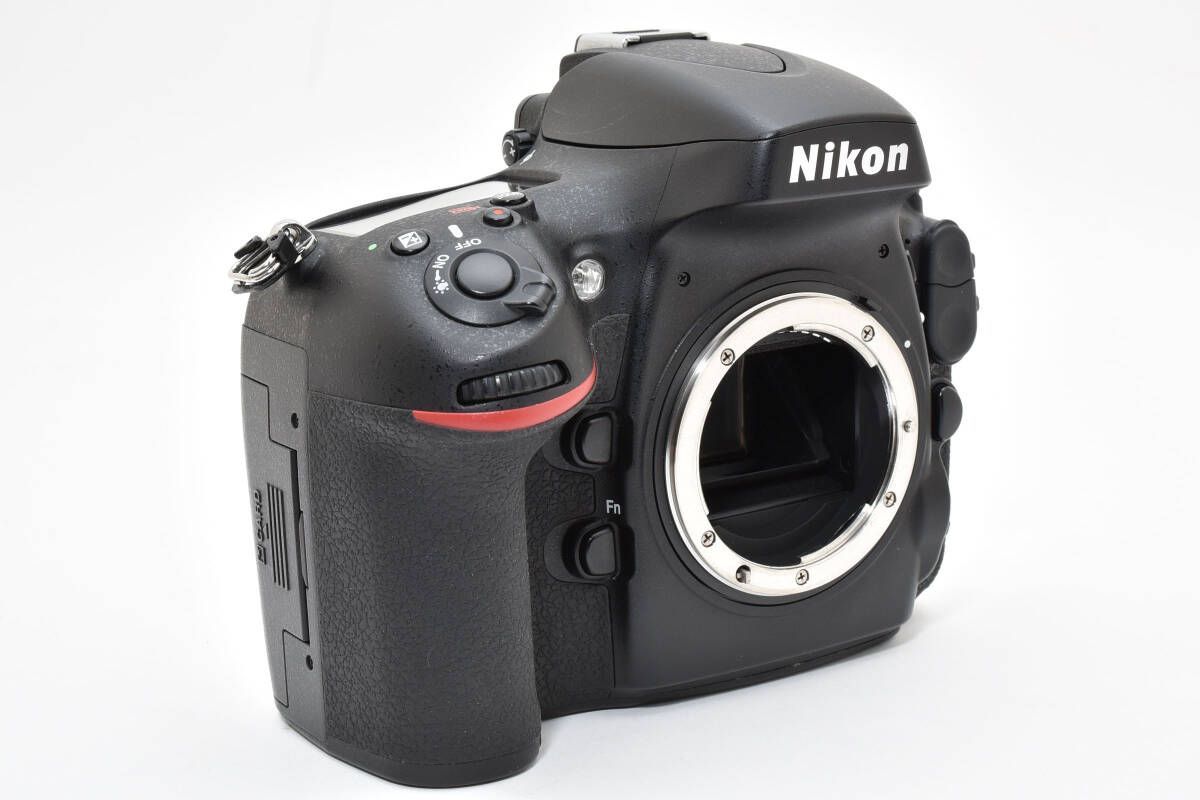 ☆極上品《ショット数6,908回》ニコン NIKON D800 ボディ ラバーカバー