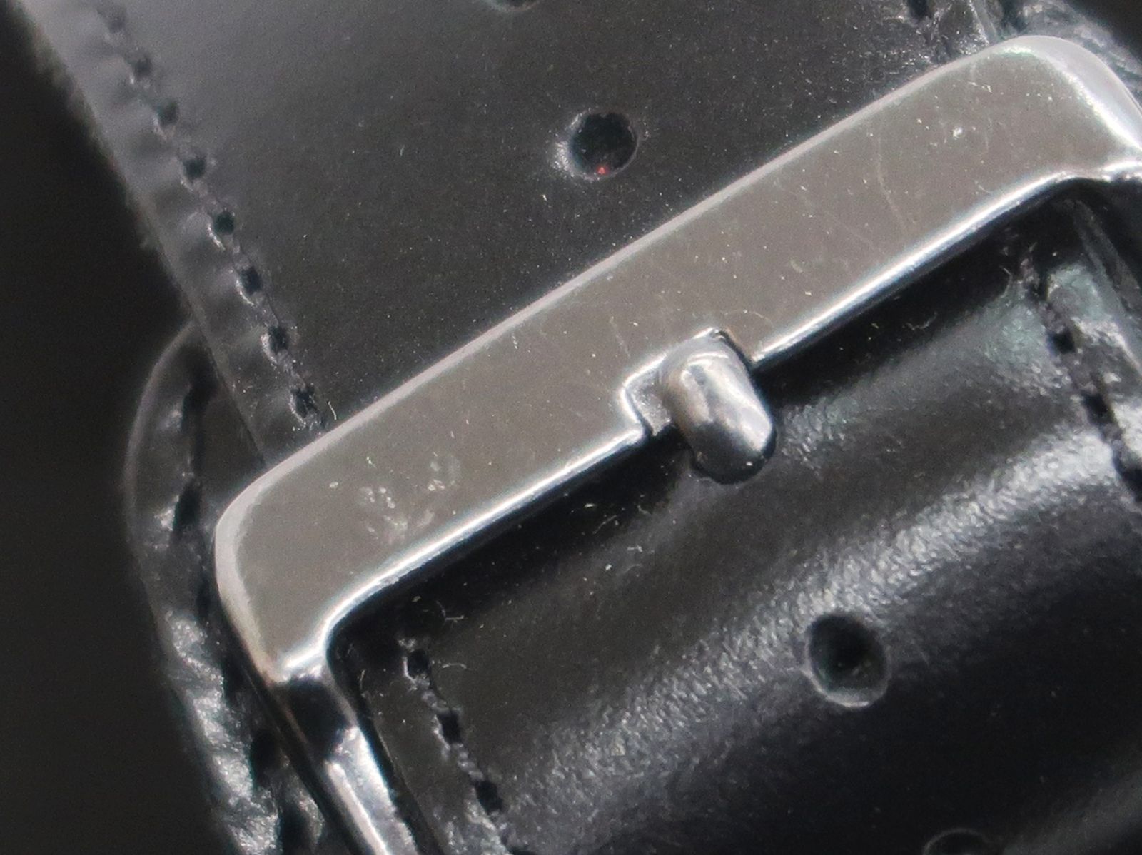 バックルベルト スエードフットベッド